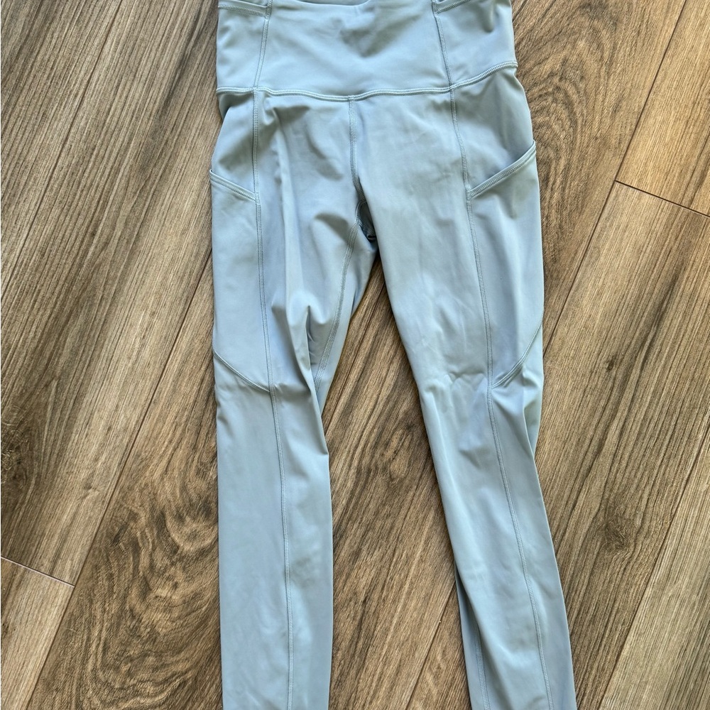 Lululemon Athletica Wunder Train 25” High Rise Leggings in Misty Glade